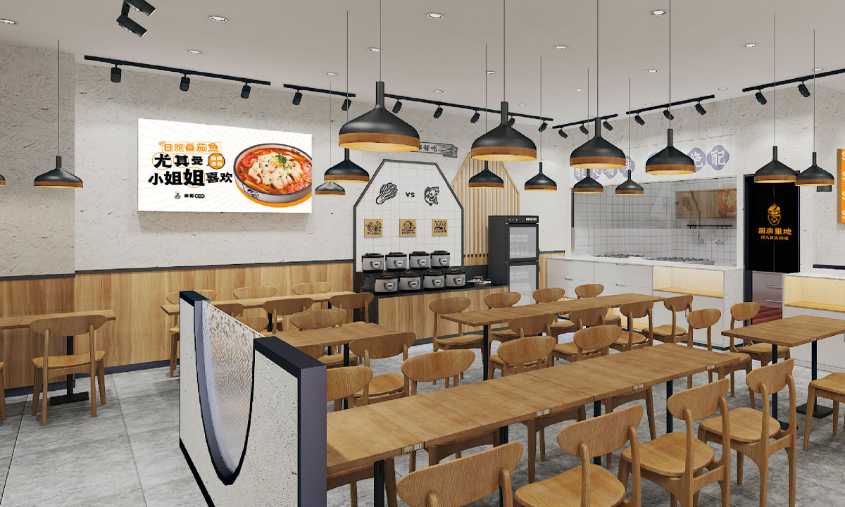奈哥酸菜鱼门店效果图七